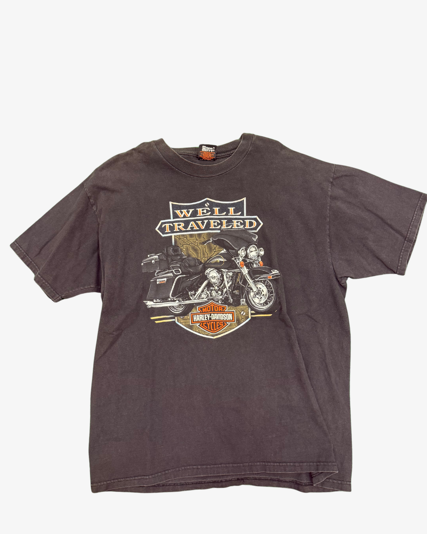 Well travled harley tee