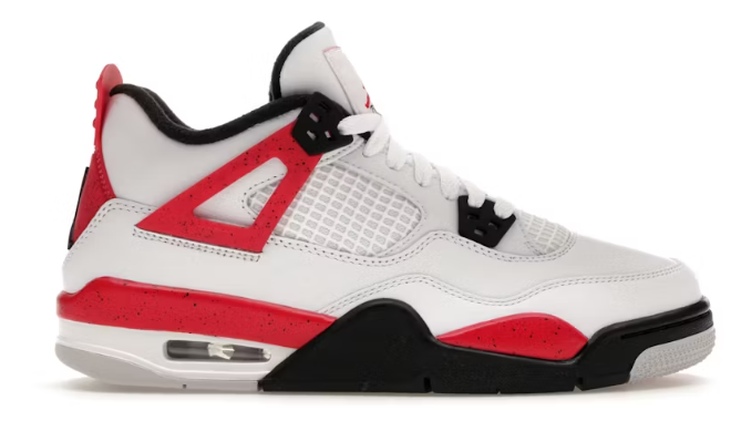 Jordan 4 Retro Red Cement (GS)