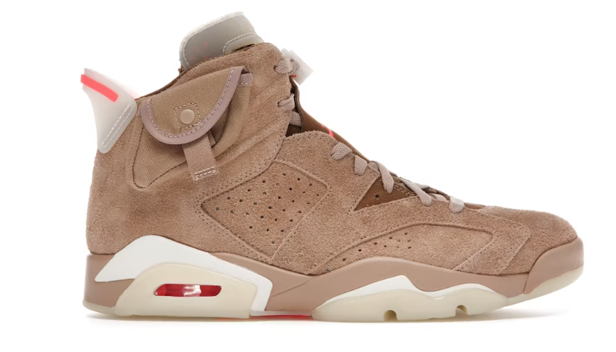 Jordan 6 Retro Travis Scott British Khaki