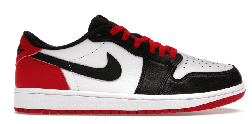 Jordan 1 Retro Low OG Black Toe (2023) (GS)