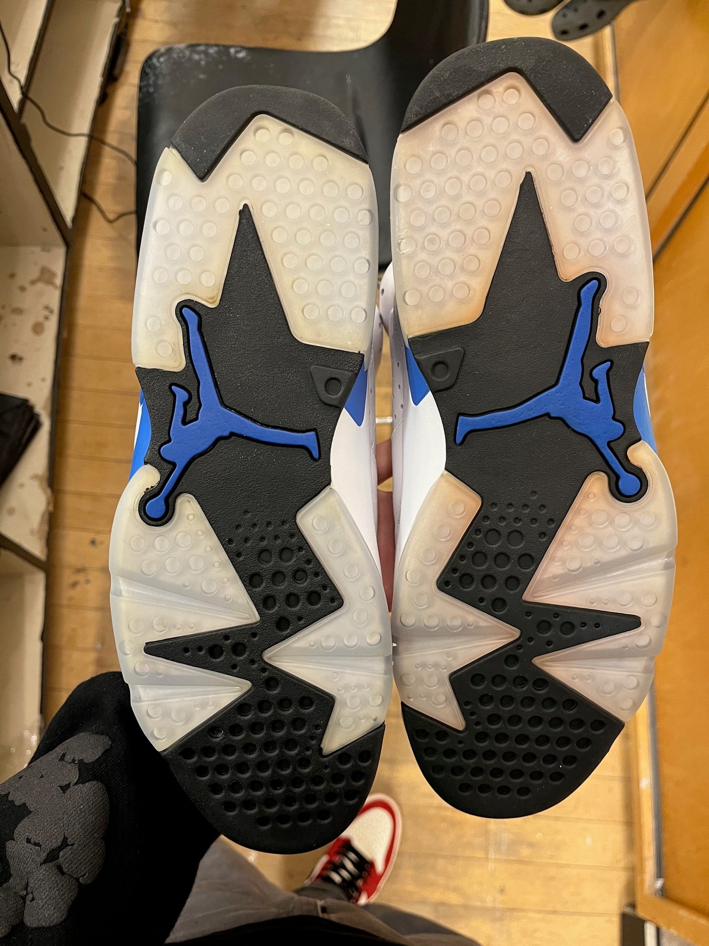 Jordan 6 Sport Blue Pre owned