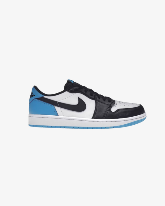 Jordan 1 Retro Low OG Black Dark Powder Blue