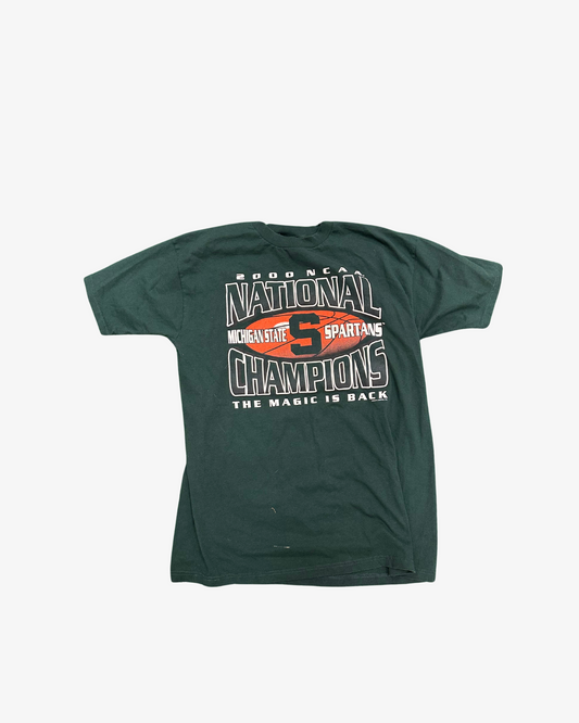 2000 ncaa champ msu tee