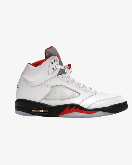 Jordan 5 Retro Fire Red Silver Tongue (2020)