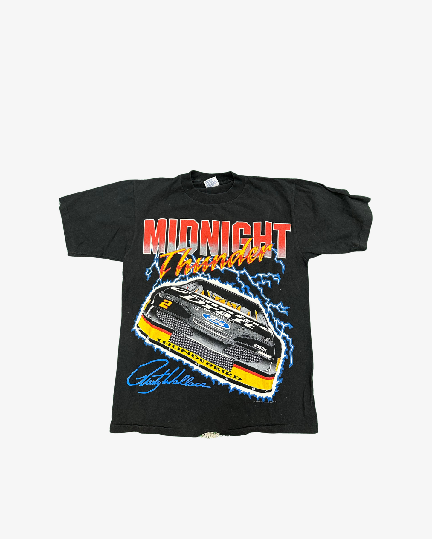 Midnight thunder nascar tee