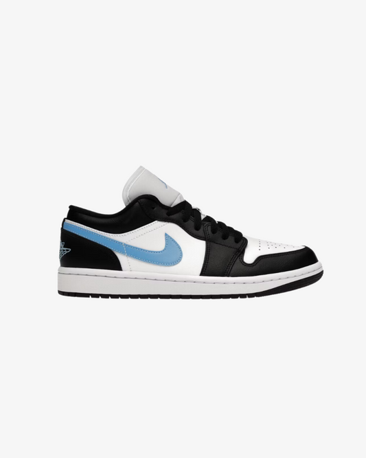 Jordan 1 Low Black University Blue White (Women's)