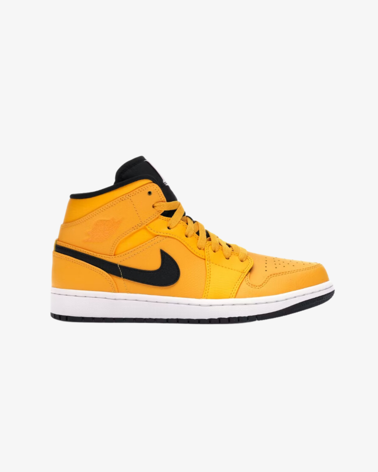 Jordan 1 Mid University Gold Black