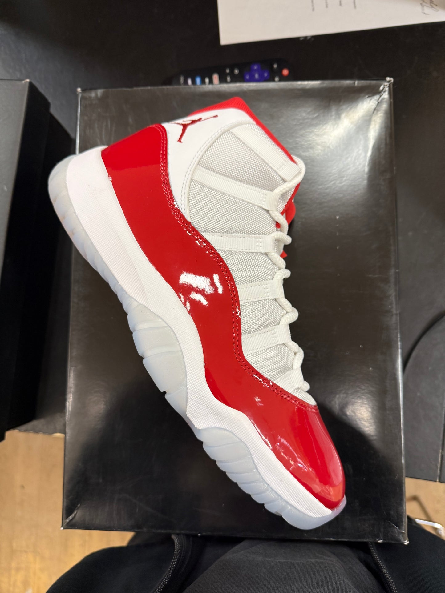 pre owned jordan 11 cherry