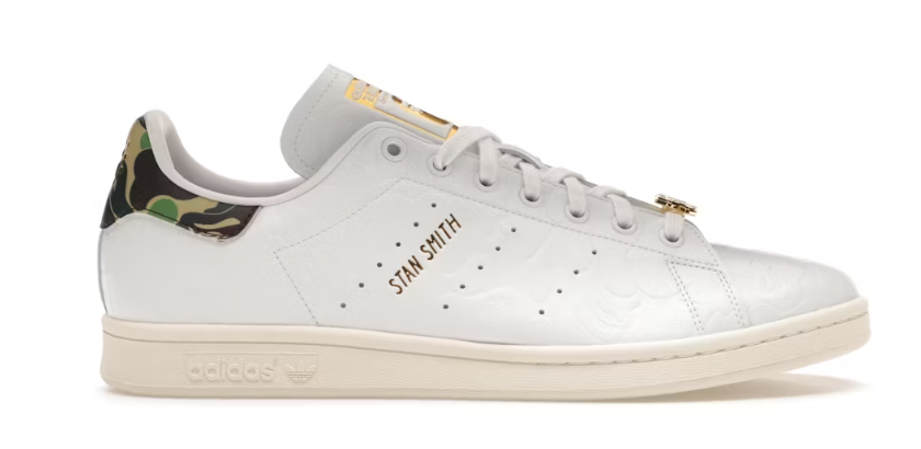 adidas Stan Smith Bape 30th Anniversary White