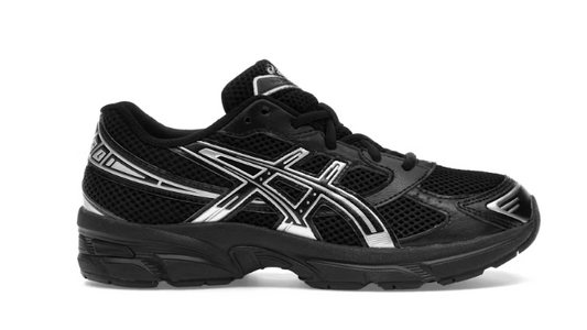 ASICS Gel-1130 Black Pure Silver (GS)