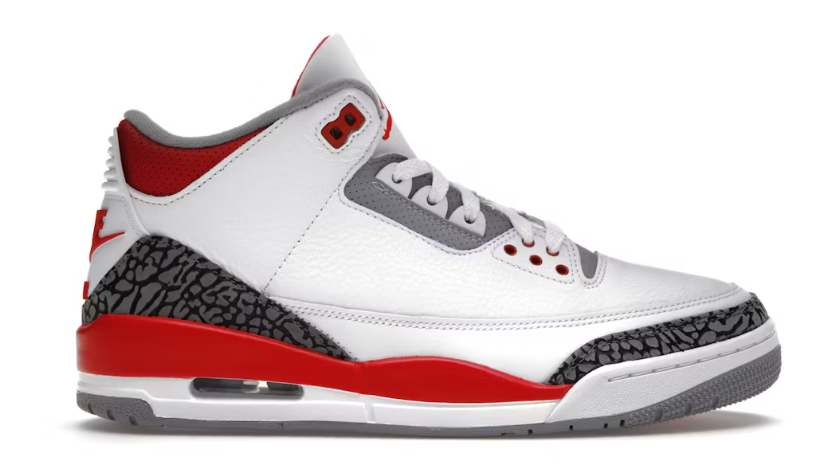 Jordan 3 Retro Fire Red (2022)