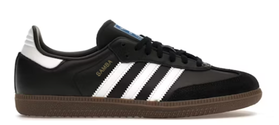 adidas Samba OG Black White Gum (GS)