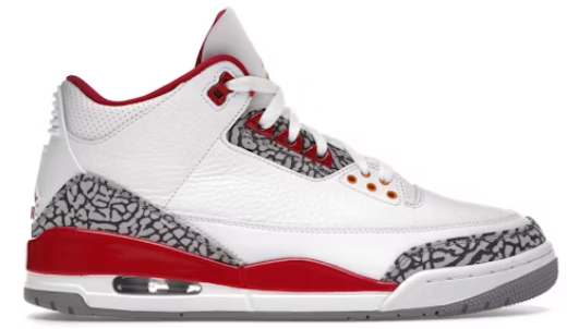 Jordan 3 Retro Cardinal Red