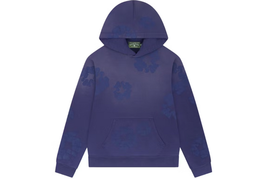 Denim Tears Mono Cotton Wreath Hoodie Washed Blue