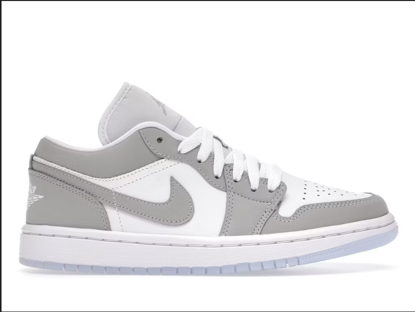 Jordan 1 Low Wolf Grey (Women's)