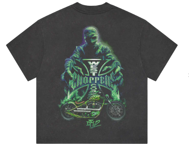 West Coast Choppers WEST COAST CHOPPERS TIED UP TEE